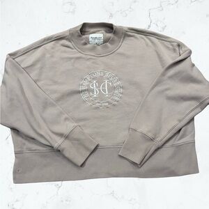 Abercrombie & Fitch Tan Crewneck Sweatshirt